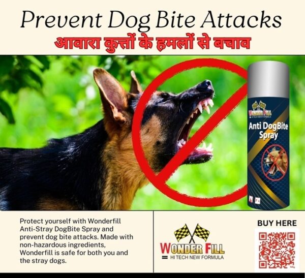 Wonderfill India Unveils Innovative Anti-Stray Dog Bite Repellent Spray