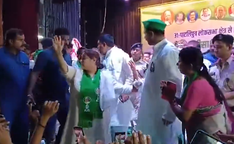Tej Pratap Lost His Cool, Engaged in a Physical Altercation with Party Worker, Video Going Viral